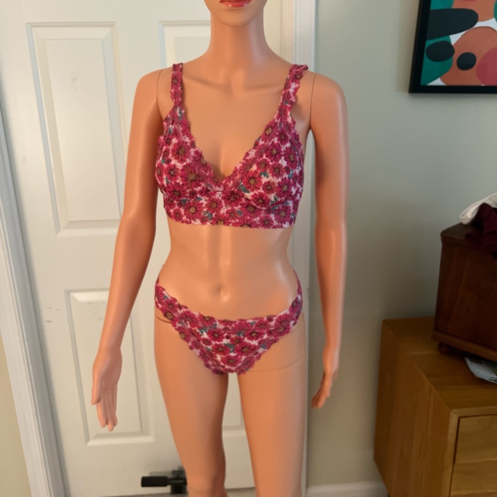 Hanky Panky Pink Floral Panties